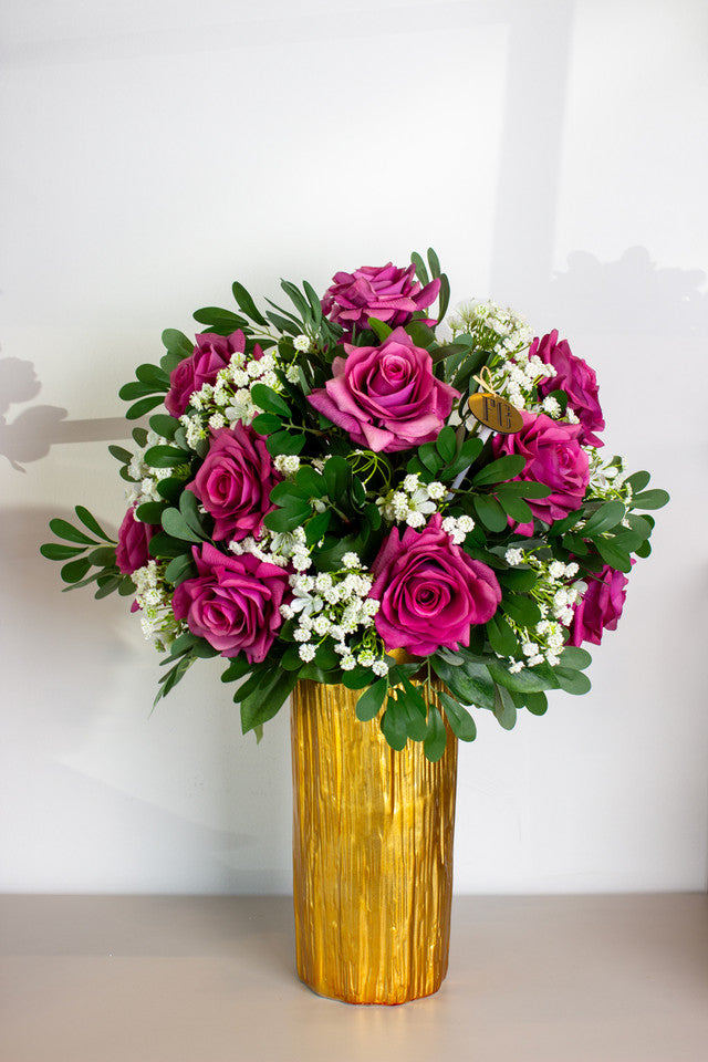 Magenta Rose Elegance (Artificial)