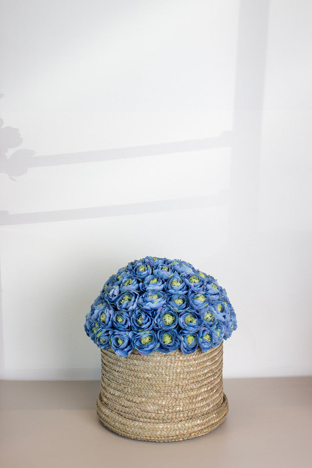 Blue Serenity Basket (Artificial)